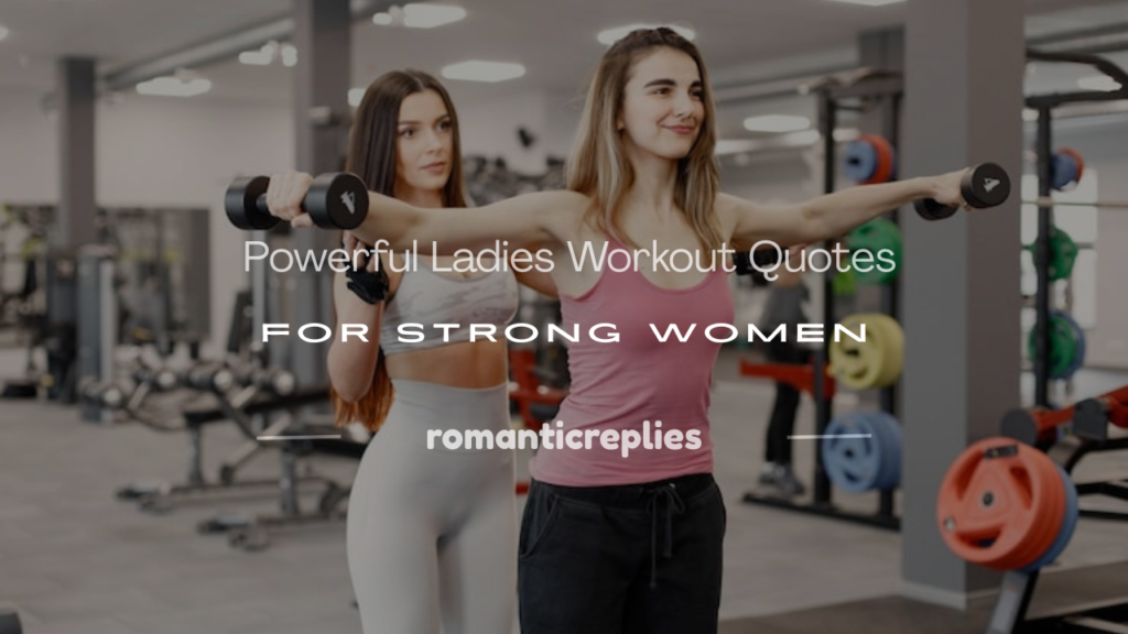 Ladies Workout Quotes
