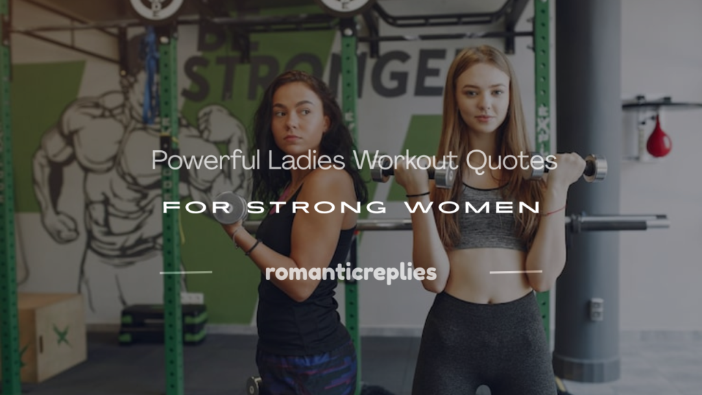 Ladies Workout Quotes