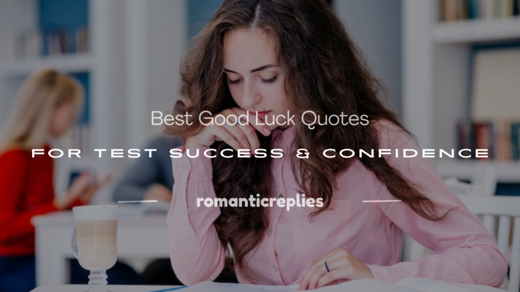 good luck quotes for test