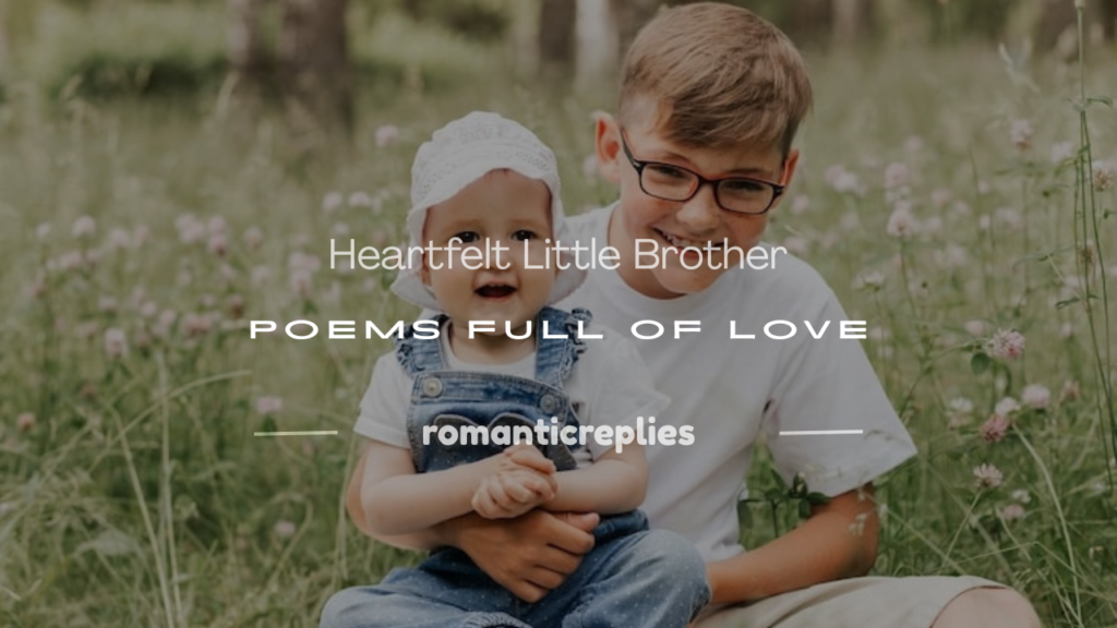 poetry for little brother